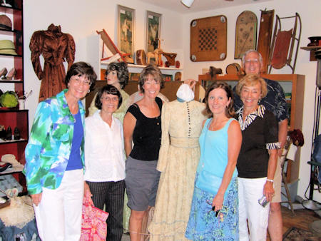 Kexel family at the museum